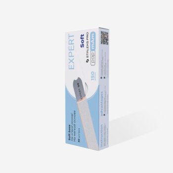 Disposable white files papmAm on soft foam layer EXPERT 20 150 grit (25 pcs)